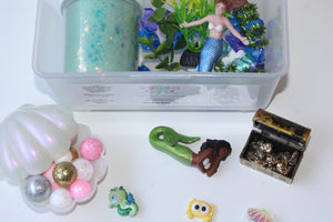 Mermaid Mini Playdough Sensory Kit