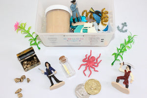 Pirate Cove Mini Playdough Sensory Kit