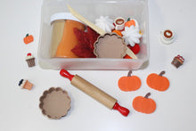 Load image into Gallery viewer, Pumpkin Pie Mini Playdough Sensory Kit
