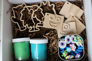 Monster Mash Deluxe Playdough Sensory Kit