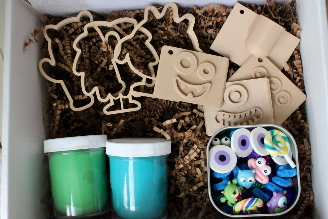 Monster Mash Deluxe Playdough Sensory Kit