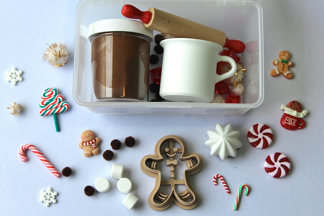 Cookies & Cocoa Mini Playdough Sensory Kit
