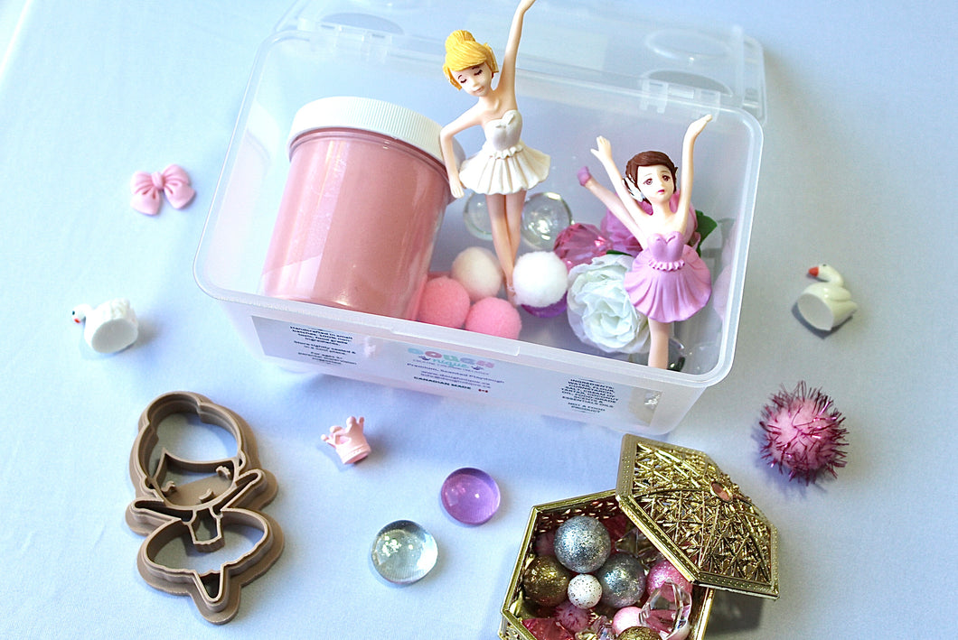 Ballerina Mini Playdough Sensory Kit