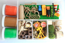 Load image into Gallery viewer, Construction Zone Deluxe Playdough Sensory Kit

