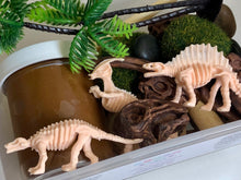 Load image into Gallery viewer, Dino Dig Mini Playdough Sensory Kit
