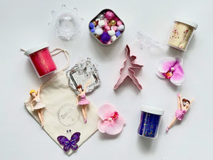 Ballerina Playdough Tray Sensory Kit Open Ended Play