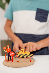 Construction Zone Deluxe Playdough Sensory Kit