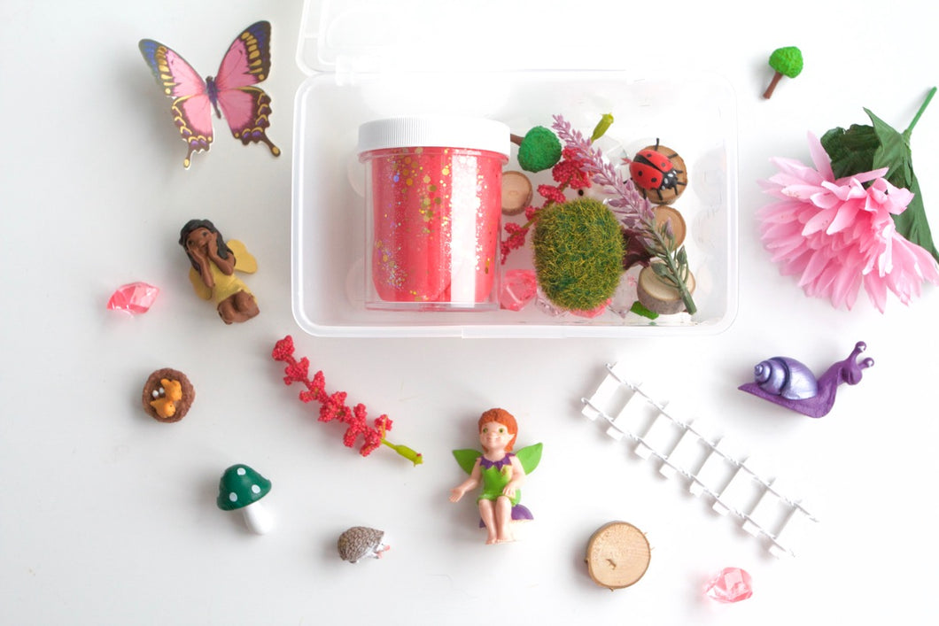 Friendly Fairy Mini Playdough Sensory Kit