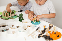 Load image into Gallery viewer, Dino Dig Mini Playdough Sensory Kit
