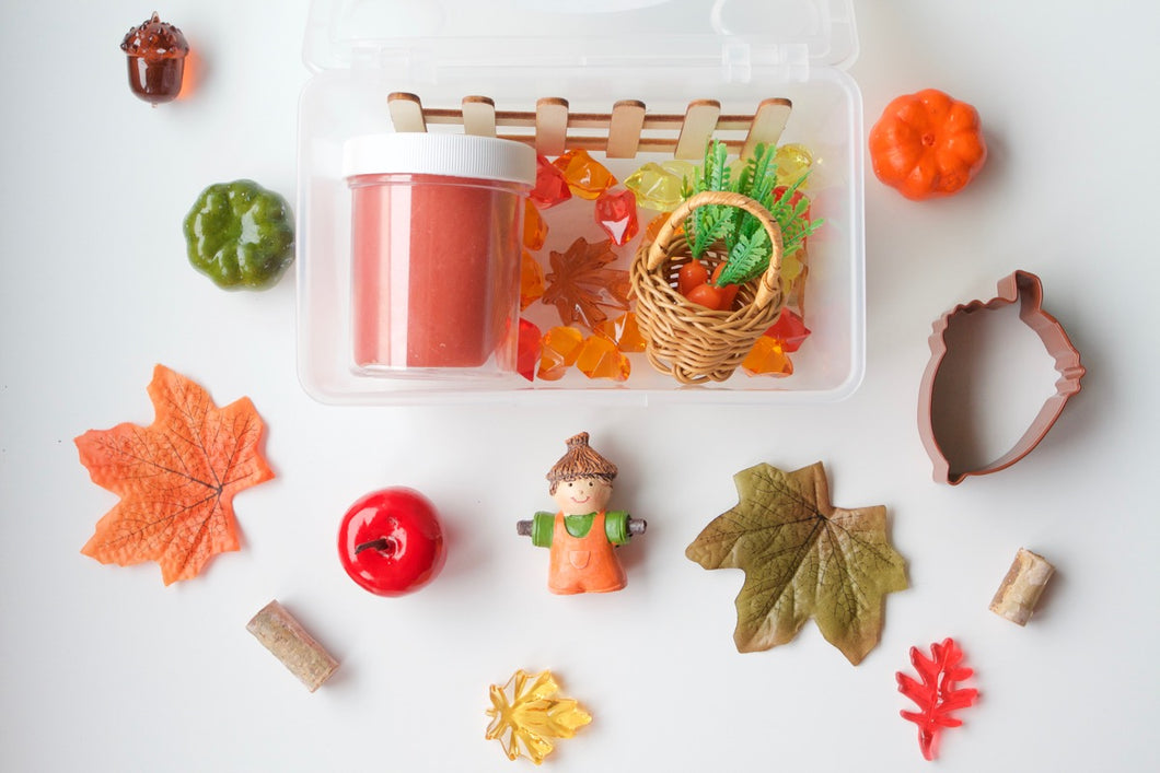Harvest Garden Mini Playdough Sensory Kit
